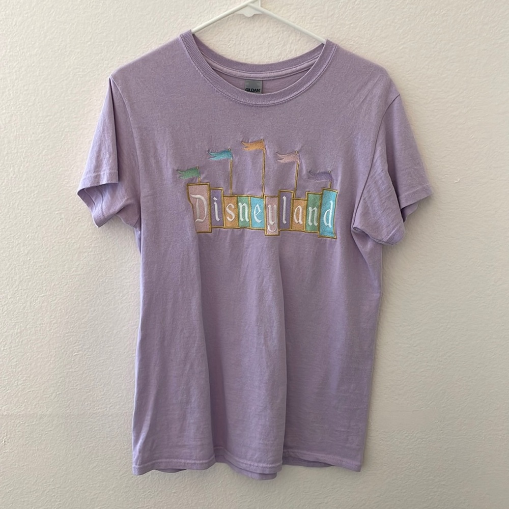 Kingdom Threads Embroidered Disneyland Shirt
